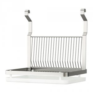 KỆ ÚP CHÉN - Nhập khẩu Thái Lan chất liệu thanh và viền Inox, đế nhựa. Size: L350 x W260 x H370mm